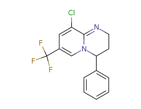 9-Chloro-4-phenyl-7-trifluoromethyl-3,4-dihydro-2H-pyrido[1,2-a]pyrimidine