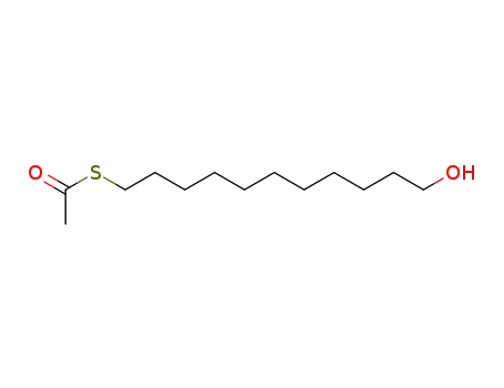 Molecular Structure of 73768-96-4 (Ethanethioic acid, S-(11-hydroxyundecyl) ester)