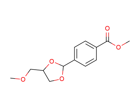 4-(4-Methoxymethyl-[1,3]dioxolan-2-yl)-benzoic acid methyl ester