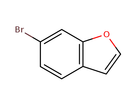 Molecular Structure of 128851-73-0 (6-Bromobenzofuran)