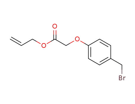 (4-bromomethyl)-phenoxy-allyl acetate