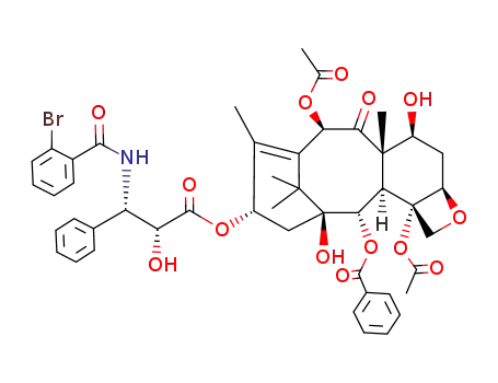 N-debenzoyl-N-(o-bromobenzoyl)paclitaxel