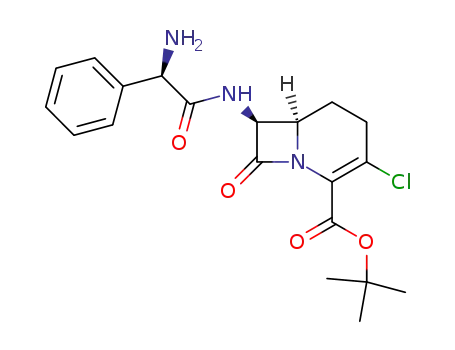 (6R,7S)-7-((R)-2-Amino-2-phenyl-acetylamino)-3-chloro-8-oxo-1-aza-bicyclo[4.2.0]oct-2-ene-2-carboxylic acid tert-butyl ester