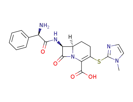 (6R,7S)-7-((R)-2-Amino-2-phenyl-acetylamino)-3-(1-methyl-1H-imidazol-2-ylsulfanyl)-8-oxo-1-aza-bicyclo[4.2.0]oct-2-ene-2-carboxylic acid