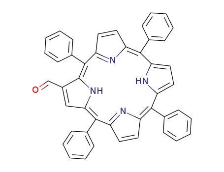 12-formyl-5,10,15,20-tetraphenyl-21H,23H-porphine