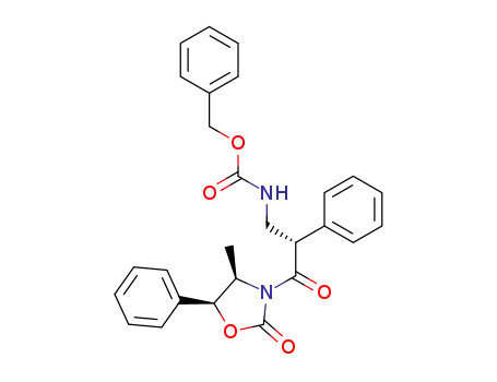 [(S)-3-((4R,5S)-4-Methyl-2-oxo-5-phenyl-oxazolidin-3-yl)-3-oxo-2-phenyl-propyl]-carbamic acid benzyl ester