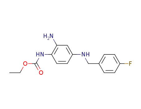 Molecular Structure of 150812-12-7 (Retigabine)