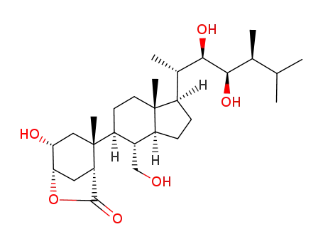 (1R,2R,4R,5S)-2-[(1R,3aS,4S,5S,7aS)-1-((1S,2R,3R,4S)-2,3-Dihydroxy-1,4,5-trimethyl-hexyl)-4-hydroxymethyl-7a-methyl-octahydro-inden-5-yl]-4-hydroxy-2-methyl-6-oxa-bicyclo[3.2.1]octan-7-one