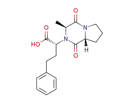 (R)-2-((3S,8aR)-3-Methyl-1,4-dioxo-hexahydro-pyrrolo[1,2-a]pyrazin-2-yl)-4-phenyl-butyric acid