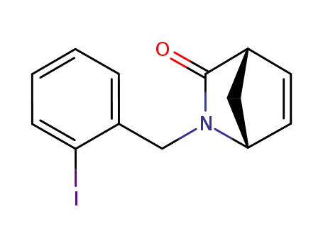 N-(2'-iodobenzyl)-2-aza-3-oxobicyclo[2.2.1]hept-5-ene