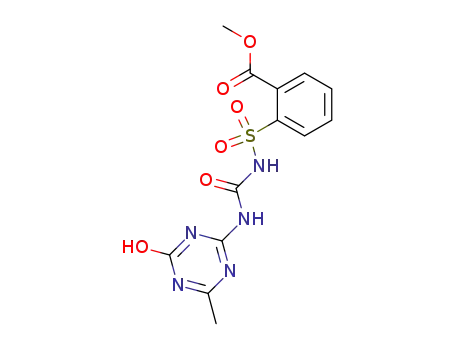 methyl 2-[[[[(4-hydroxy-6-methyl-1,3,5-triazine-2-yl)amino]carbonyl]amino]sulfonyl]benzoate