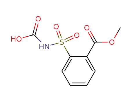 (o-Methoxycarbonylphenylsulfonyl)carbamic acid