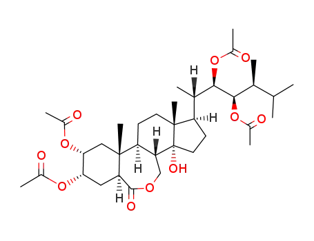 2,3,22,33-tetra-O-acetyl-14α-hydroxybrassinolide