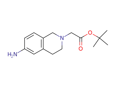 6-amino-1,2,3,4-tetrahydroisoquinolineacetic acid 1,1-dimethylethyl ester