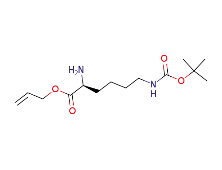 (S)-allyl 2-amino-6-((tert-butoxycarbonyl)amino)hexanoate