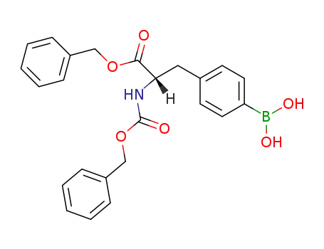 benzyl (S)-2-[(benzyloxycarbonyl)amino]-3-[4-(borono)phenyl]propionate