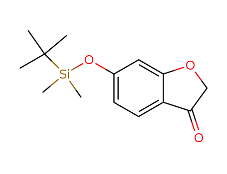 6-(tert-butyl-dimethylsilanyloxy)-[2H]-benzofuran-3-one