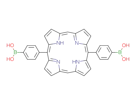 5,15-bis(4-dioxylborylphenyl)porphyrin