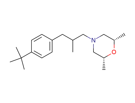 cis-4-<3-(4-tert-butylphenyl)-2-methylpropyl>-2,6-dimethylmorpholine