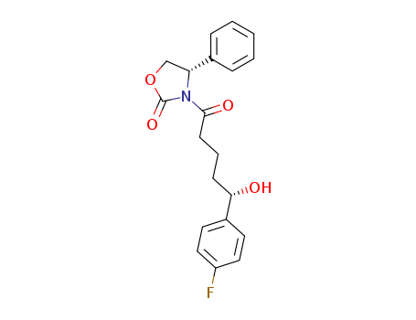 189028-95-3,(4S)-3-[(5R)-5-(4-FLUOROPHENYL)-5-HYDROXYPENTANOYL]-4-PHENYL-1,3-OXAZOLIDIN-2-ONE,(4S)-3-[(5R)-5-(4-FLUOROPHENYL)-5-HYDROXYPENTANOYL]-4-PHENYL-1,3-OXAZOLIDIN-2-ONE;