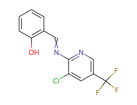 2-{[(3-chloro-5-(trifluoromethyl)pyridin-2-yl)imino]methyl}-phenol