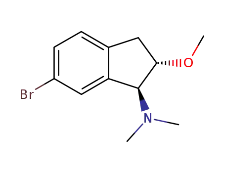 ((1S,2S)-6-Bromo-2-methoxy-indan-1-yl)-dimethyl-amine