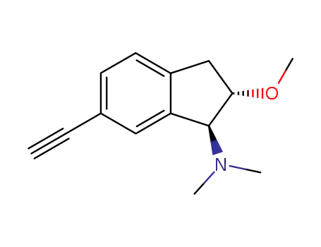 ((1S,2S)-6-Ethynyl-2-methoxy-indan-1-yl)-dimethyl-amine