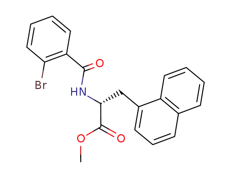 (R)-2-(2-Bromo-benzoylamino)-3-naphthalen-1-yl-propionic acid methyl ester