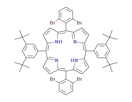 5,15-bis(2,6-dibromophenyl)-10,20-bis[3,5-di(tert-butyl)phenyl]porphyrin