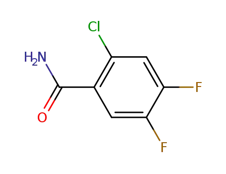 2-chloro-4,5-difluorobenzamide
