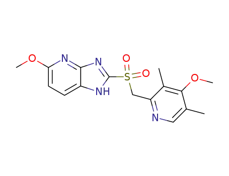 5-methoxy-2-(4-methoxy-3,5-dimethyl-pyridin-2-ylmethanesulfonyl)-1H-imidazo[4,5-b]pyridine