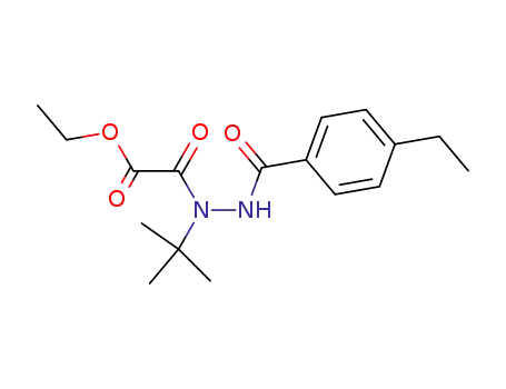 ethyl 2-(N'-tert-butyl-4-ethylbenzoylamido)-2-oxoacetate