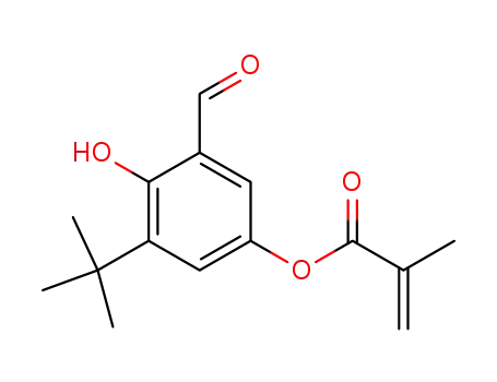 3-tert-butyl-4-hydroxy-5-oxomethylphenyl methacrylate