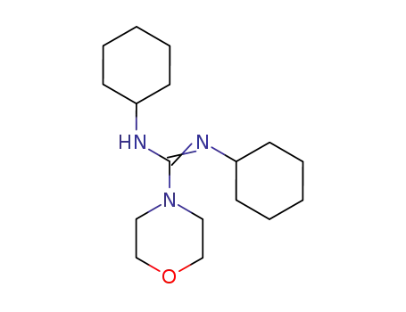 Molecular Structure of 4975-73-9 (N,N'-Dicyclohexyl-4-morpholinecarboxamidine)