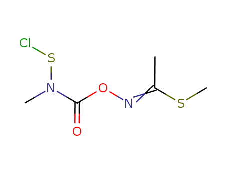 chlorosulfenyl[O-(1-methylthioethylimino)-N-methylcarbamate]