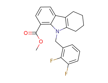 methyl 9-(2,3-difluorobenzyl)-2,3,4,9-tetrahydro-1H-carbazole-8-carboxylate