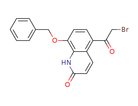 8-Benzyloxy-5-(2-bromoacetyl)-2-hydroxyquinoline