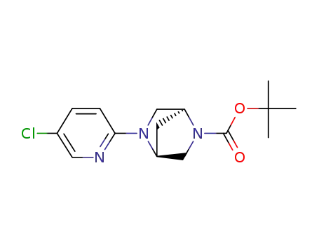 tert-butyl (1S,4S)-5-(5-chloro-2-pyridinyl)-2,5-diazabicyclo[2.2.1]heptane-2-carboxylate