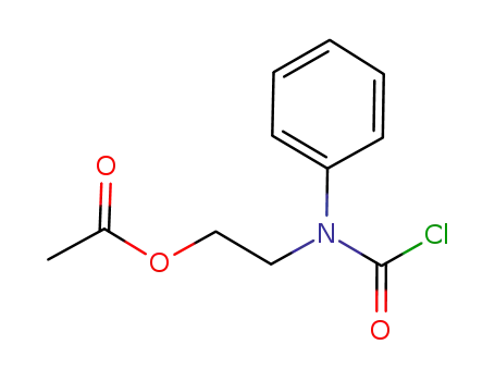 2-[(chlorocarbonyl) (phenyl)amino]ethyl acetate