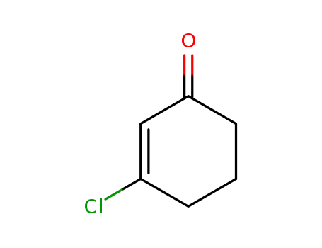 Molecular Structure of 5682-75-7 (3-Chlorocyclohex-2-enone)