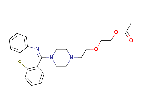 2-(2-(4-(Dibenzo[b,f][1,4]thiazepin-11-yl)piperazin-1-yl)ethoxy)ethyl Acetate CAS No.844639-07-2
