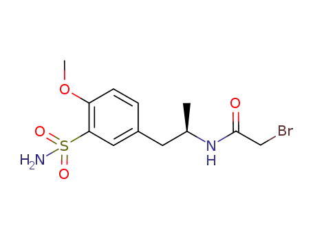 (R)-2-bromo-N-[2-(4-methoxy-3-aminosulfonyl-phenyl)-1-methyl-ethyl]-acetamide