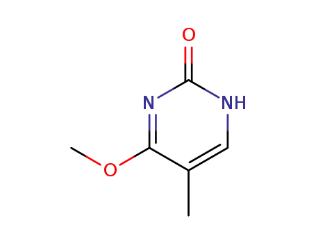 Molecular Structure of 25902-89-0 (2(1H)-Pyrimidinone, 4-methoxy-5-methyl- (8CI,9CI))