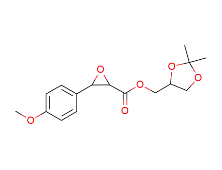 trans-3-(4-methoxyphenyl)-glycidic acid 2,2-dimethyl-1,3-dioxolane-4-methyl ester