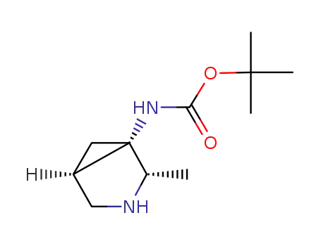 [1α,2α,5α]-1-[(N-tert-Butoxycarbonyl)amino]-2-methyl-3-azabicyclo[3.1.0]hexane
