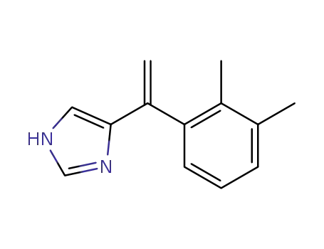 Molecular Structure of 1021949-47-2 (5-[1-(2,3-DiMethylphenyl)ethenyl]iMidazole)