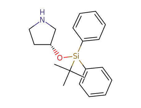 (R)-3-(tert-butyldiphenylsilanyloxy)pyrrolidine