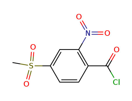 Benzoyl chloride, 4-(methylsulfonyl)-2-nitro-