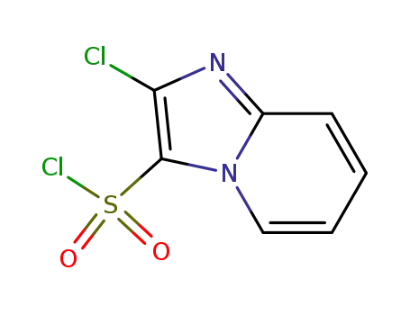 2-chloroimidazo[1,2-a]pyridine-3-sulfonyl chloride