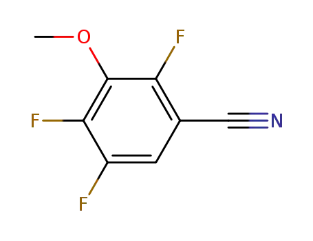 3-methoxy-2,4,5-trifluorobenzonitrile